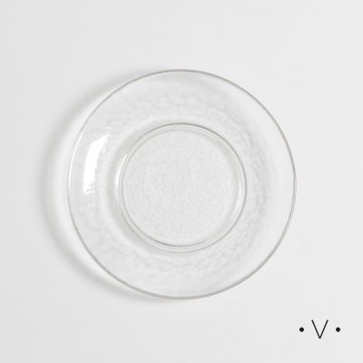PLATO DE POSTRE DE VIDRIO FIRA 20,5 CM