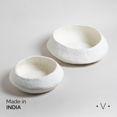 SET X 2 CENTROS DE MESA KHAMMAM 42 CM /30 CM *VASSA
