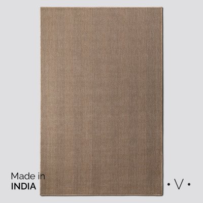 ALFOMBRA SIMIL YUTE BROWN 300X400 CM *VASSA