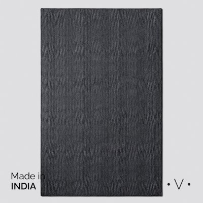 ALFOMBRA SIMIL YUTE DARK GREY 300X400 CM *VASSA