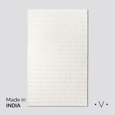 ALFOMBRA SIMIL YUTE OFF WHITE 250X350 CM *VASSA