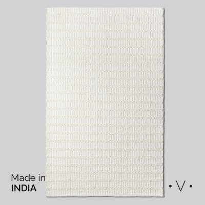 ALFOMBRA SIMIL YUTE OFF WHITE 300X400 CM *VASSA