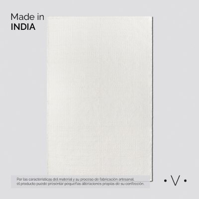 ALFOMBRA SIMIL YUTE OFF WHITE 250X350 CM *VASSA