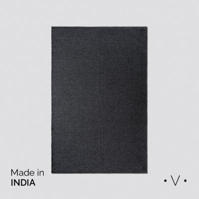 ALFOMBRA SIMIL YUTE DARK GREY 160X250 CM *VASSA