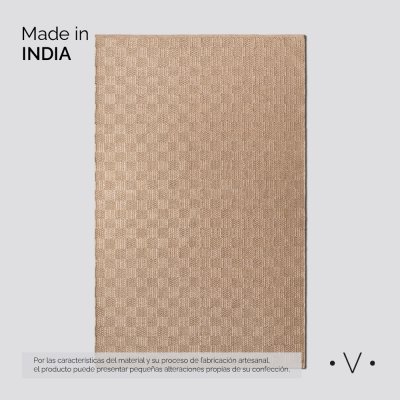 ALFOMBRA SIMIL YUTE BEIGE 250X350 CM *VASSA