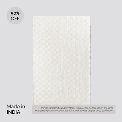 ALFOMBRA SIMIL YUTE OFF WHITE 160X250 CM / PRODUCTO SIN CAMBIO NI DEVOLUCION