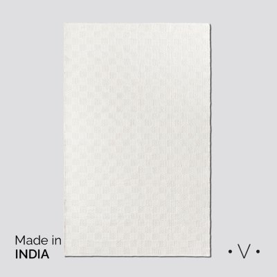 ALFOMBRA SIMIL YUTE OFF WHITE 250X350 CM *VASSA