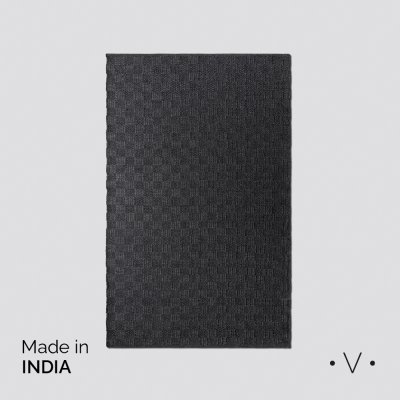 ALFOMBRA SIMIL YUTE CHARCOAL GREY 160X250 CM *VASSA