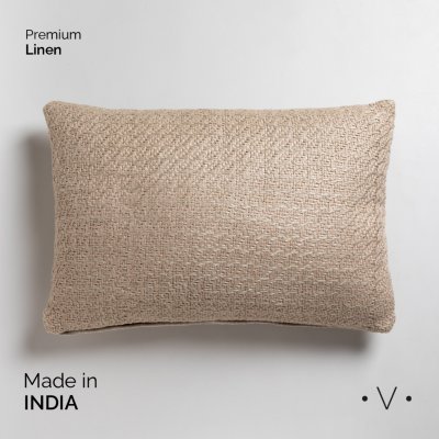 ALMOHADON BHALKI WOVEN BEIGE 60X40 CM *VASSA