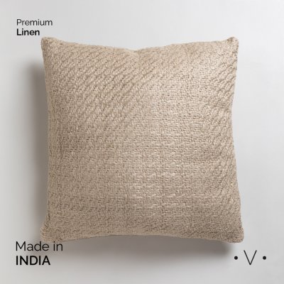 ALMOHADON BHALKI WOVEN BEIGE 50X50 CM *VASSA