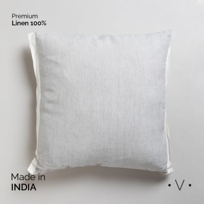 ALMOHADON KOTHUR GREY AND WHITE 50X50 CM *VASSA