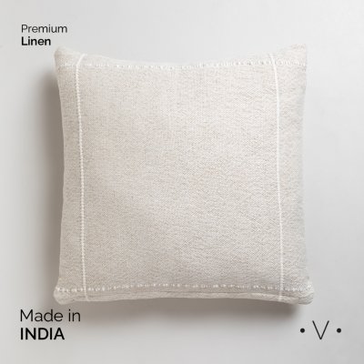 ALMOHADON KOTHUR GREY AND WHITE 50X50 CM *VASSA