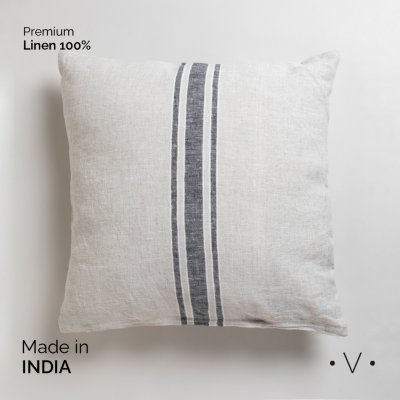ALMOHADON THANDUR GREY AND BLACK 50X50 CM *VASSA