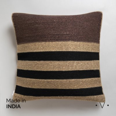 ALMOHADON CUADRADO KADRA BLACK WIDE 60X60 CM *VASSA