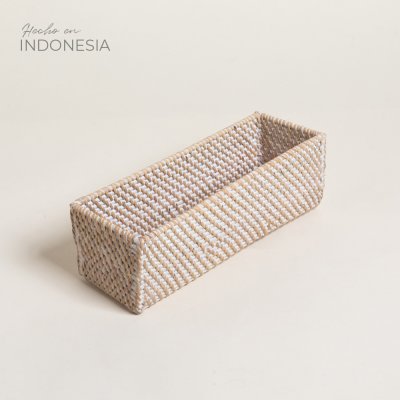 CESTO RECTANGULAR MASAMBA 30X10 CM