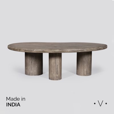 MESA AMORFA DE COMEDOR 245X165X76 CM *VASSA