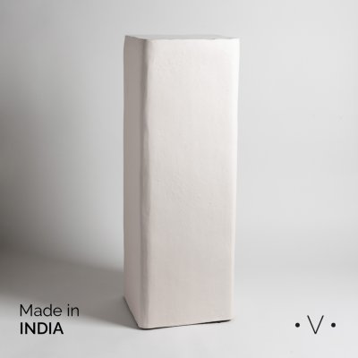 TOTEM CUADRADO PALAKKAD CREAM 80X28 CM *VASSA