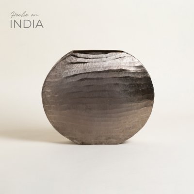 JARRON REDONDO RAIPUR 26X32 CM