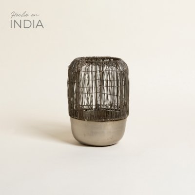 PORTAVELAS VIDISHA 20X13 CM