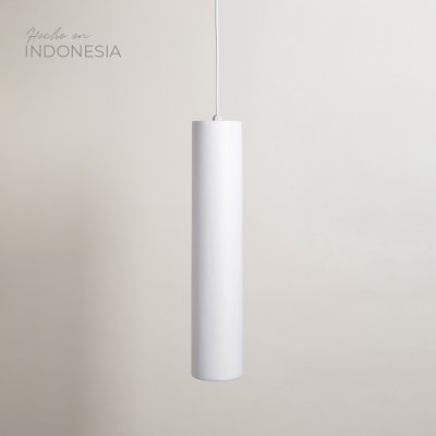 LAMPARA COLGANTE CILINDRICA PARIGI 50X10 CM