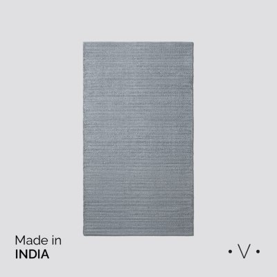 ALFOMBRA VARKALA GREY PLAIN 70X120 CM *VASSA