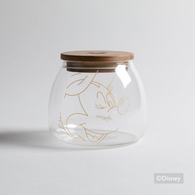 FRASCO CON TAPA ACACIA DISNEY MINNIE SHAPE 650 ML