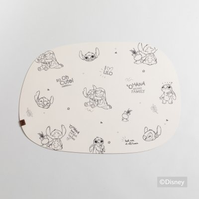 SET X 4 INDIVIDUALES DISNEY STITCH OH CUTE BRUNCH 30X43 CM